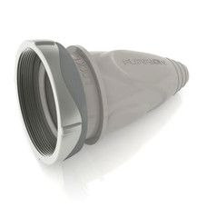 FURRION LLC F30CVL-SS 30A FEMALE CONNECTOR PVC COVER + RI Use To Protect Connections From Moisture; 30 Amp Female; Titanium Color; Thermoplastic Vinyl; With Threaded Metal Locking Ring