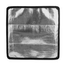 CAMCO 45149 LIGHT BLOCKING SHADE  ROOF VENT  16 Sun Shield; For 14 Inch x 14 Inch Vents; 16-1/4 Inch Length x 16-1/4 Inch Width; Black Nylon Ripstop And Silver Reflective Backing; With 5 Hook And Loop Fasteners For Installation; Single