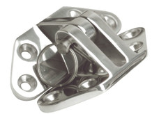 WHITECAP IND 6211C HATCH HINGE - ANGLE BASE Hatch Hinge - Angle Base; 2-1/2 Inch Length x 3 Inch Width; Silver; Stainless Steel; Single