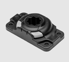 RAILBLAZA 03-4046-11 STARPORT HD Mounts Rod Holders And Action Camera; Black; UV Stabilized Fiberglass Reinforced Plastic; With M5 x 20 Millimeter Machine Screws/ Washers/ Nylon Nuts