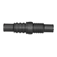 WHALE LV1219 VALVE NON-RETURN INLINE ( Used to Maintain Prime In Suction/ Discharge Line; For Use With Manual/ Electric Pumps; Glass Filled Polypropylene; In-Line Non-Return; Black; 3/4 Inch x 1 Inch Port