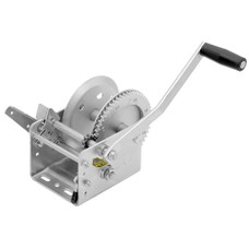 FULTON 142411 WINCH  2600 LBS.  2-SPEED W/BRAKE Two Speed; Hand Operated; 2600 Pound Pull Capacity; With Brake