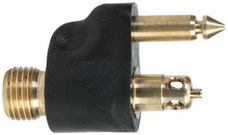 MOELLER 033470-10 YAMAHA FUEL LINE TANK ADAPTOR For Yamaha Outboard Engine; 1/4 Inch NPT Male; Brass; For Marine Applications