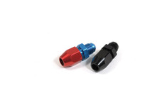 SPEEDFX 5730623 -6AN(3/8' TUBE)R/B ML HARD TUBE FTG Male; -6AN to 3/8 Inch; Red/Blue; Anodized Aluminum; Single
