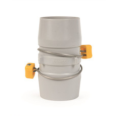 CAMCO 39163 EZSLPINTERNALHSECOUPLER3' To Connect Two Sewer Hoses Together; Internal Coupler For 3 Inch Hoses; Gray; Clamshell Package