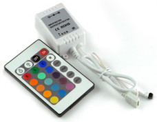AP PRODUCTS 016-SL5003 LED STRIP LIGHT RGB CONTR Used On 12 Volt Strip/ Rope Light; 16 Selectable Colors