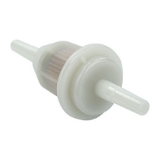 T-H MARINE BE-FU-53113-DP OUTBOARD IN-LINE FUEL FILTER Universal/ Disposable; In-Line Filter; 30 Micron Element; White; Plastic Housing; Used On Outboard Engine; Single