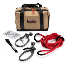 FACTOR 55 00492 ST ANTHONY  (FOR KINETIC & NON-WINC Includes ?á2 Standard Duty Soft Shackle 10 Inch/ 1 Medium Factor 55 Recovery Gear Bag/ 1 5/8 Kinetic Rope/ 1 Basic Guide to Kinetic Recovery/ 2 Individual Strap Wrap