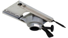 SPRINGFIELD 1100531-L1 SLIDE 2-3/8' TRAC-LOCK III LCK Fits 2-3/8 Inch Diameter Post; 5 Inch x 5 Inch Seat Mounting Bolt Pattern; 5-1/4 Inch Forward And Backward Travel Length; 13 Inch Length x 7-1/4 Inch Width; 360 Degree Rotate; Aluminum; Locking