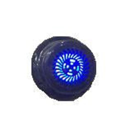 FURRION LLC M514GBLED 5 1/4' GLOSSY BLACK MARINE SPEAKER 5-1/4 Inch Round Marine Speaker; Glossy Black; UV Protected; With LED Light; Single