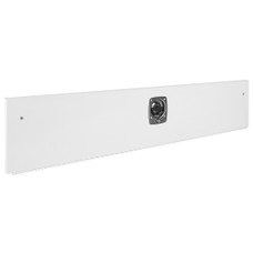 WEATHERGUARD 9506-3-01 SHELF DOOR LONG 60 Inch Width x 11 Inch Height; Lockable; Steel; White