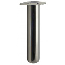 C.E. SMITH 53680CA 0 DEG HD ROD HOLDER Use To Hold Fishing Rod; Flush Mount; Cradle Type Hold; 316L Stainless Steel; 10-1/2 Inch Length Tube; 1-7/8 Inch Inner Diameter x 2-1/4 Inch Outer Diameter; Flush Mount; 0 Degree Rod Holder
