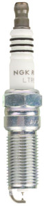 NGK 90220 NGK RUTHENIUM HX SPARK PLUG LTR5AHX; OE Replacement; Resistor; Copper Core; Ruthenium Tip; Tapered Seat; Single