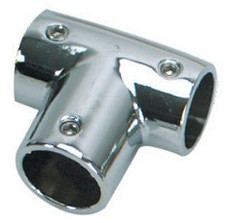 WHITECAP IND 6143C 1' - 90  TEE Tee; 90 Degree Angle; Stainless Steel; Silver; 1 Inch Tube Outside Diameter