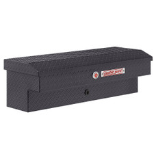 WEATHERGUARD 184-6-04 LO-SIDE BOX Lo-Side; Single Lid; Powder Coated; Gunmetal Gray; Aluminum; 41 Inch Length x 17 Inch Width x 13 Inch Height; 3 Cubic Feet Capacity