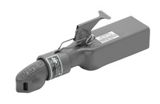 BULLDOG/FULT 028382 POLE TONGUE COUPLER 5000# Class III Square/ Rectangular Tongue; 5000 Pound Lift Capacity; For 2 Inch Ball; High Profile Latch