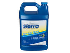 SIERRAMARINE 18-9500-3 2 CYCLE OIL  PREMIUM - GAL Used For 2-Stroke Engines; Marine Oil; Premium Blend; 1 Gallon Jug; Single; NMMA Certified