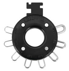 PERFORM TOOL W163C SPARK PLUG GAUGE 8 Round Wire Blade; 0.025 To 0.8 Inch/ 0.635 To 2.08 Millimeter Gap Range; With Electrode Tool