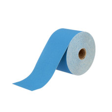 3M 36221 3M PART Used For Repair And Paint Preparation Process; Paper Backing; 180 Grit; Blue; Ceramic Aluminum Oxide; PSA Type Attachment; Hand/ Machine Sanding Method; Dry Use Only; 30 Yard Length x 2-3/4 Inch Width; 5 Rolls Per Case