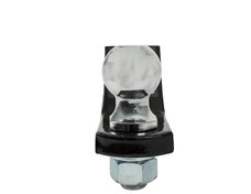 BUYERS PROD 1803307 BALL MOUNT KIT 2' X 2' - Class III; Fits 2 Inch Receiver; 6000 Pound Gross Trailer Weight/ 600 Pound Tongue Weight; 2 Inch Drop; Non-Swivel; Non-Extendable; With 2 Inch Ball and Cotter Pin; Powder Coated; Black; Steel; Single