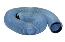 VALTERRA LLC D04-0043 SWR HOSE 10' EZ FLUSH SHD 10 Foot Length Drain Hose; Super Heavy Duty For Full-Time and Semi-Permanent Applications; 18 Mil Vinyl Cover; Slate Blue; Boxed
