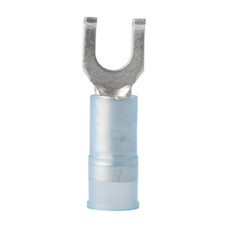ANCOR 220312 NYLON FLANGED SPADE  16-14 #8  100P #8 Flanged Spade Terminal; 16-14 Gauge Wire; Tinned Copper Connector/ Nylon Insulated; UL 486C Approved; Pack Of 100