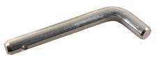 JR PRODUCTS 01124 1/2' HITCH PIN Bent Pin; 1/2 Inch Diameter; 2-3/8 Inch Usable Length; For Use With Class I/ II Hitches; Chrome Plated; Steel