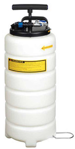 MOELLER 035360 15.0L FLUID EXTRACTOR Use For Warm/ Cold Oil; 15 Liter Flow Rate; Work With Both The Upstroke And Downstroke; Bucket Style Handle; Built-In Tethered Cap And Easy-Pour Spout; For Marine Applications