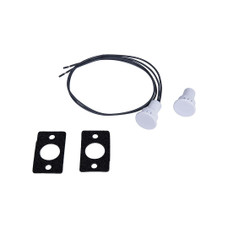 LIPPERT COMP 379400 3/4' DIAMETER CORE ROUND Replacement Power Switch For RV Electric Sliding Steps; Magnetic Door Switch; Normally Closed; 3/4 Inch Round Core
