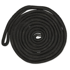 CMP GROUP CDL3425BK 3/4IN-25FT DBLBRD CMP DOCKLINE BLK Double Braided; UV Resistant/ Abrasion Resistant; 3/4 Inch Diameter x 25 Foot Length; Black; Nylon