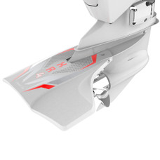 SAVIOR PROD SR-XR4-2 STINGRAY XR4 SENIOR HYDROFOIL  WHIT For Use With 40 Horsepower To 300 Horsepower Outboard And Sterndrive Engines; Moderate Lift Level 2; 2 Drilled Holes Installation; White; Single