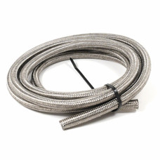 SPEEDFX 5320410 DBL BRD SS RACING HOSE  -4AN X 10' For Use With Hydrocarbon and Alcohol Based Fuels/ Motor Oil/ Coolant; -4AN; 10 Foot Length; Stainless Steel Braid