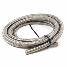 SPEEDFX 5321015 DBL BRD SS RACING HOSE  -10AN X 15' For Use With Hydrocarbon and Alcohol Based Fuels/ Motor Oil/ Coolant; -10AN; 15 Foot Length; Stainless Steel Braid