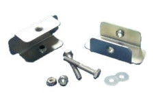 DOMETIC 3107942.009 HARDWARE KIT SUNCHASER For Use With Dometic Sunchaser Series Awnings; With 2 Caps/ 2 Hex Head Cap 1/4 Inch-20 x 1.63 Screws/ 2 Nylon Washers/ 2 Nylon Lock Nuts 1/4 Inch-20; Satin