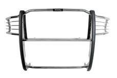 TRAILFX E0041S GRILLE GUARD 4RUNNER PSS 1-Piece; Polished; Stainless Steel; 1-1/2 Inch Diameter; With Brush Guard; Without Skid Plate; Without Step Plate