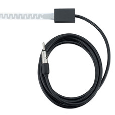 SHAKESPEARE 4353 AM/FM ANTENNA W/ ON-GLASS MNT 24 Inch Length; Non-Metallic Surface Mount; 6 Foot Length Cable; Black; With Motorola?« Plug Attached And Permanent Adhesive Strip
