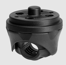 RAILBLAZA 11-4205-11 HEXX RAILMOUNT 25 Mounts HEXX?äó Live Transducer Pole/ HEXX?äó Heavy Duty Fish Finder/ HEXX?äó Rod Holder; 25 Millimeter Rail Mount; Black; Fiberglass Reinforced Nylon; 3.35 Inch Width; With Stainless Steel Hardware