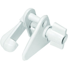 T-H MARINE GL-2-DP GRAY GATE LATCH For Use With 1 Inch/ 1-1/8/ 1-1/4 Square Tube Pontoon Boat Gate; Gray; Nylon; Single