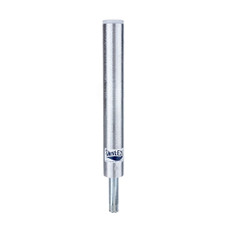 ATTWOOD MARI 2114 EXTENSION 11' ALUM Post Only; Fixed Height; 11 Inch Height; 1-1/2 Inch Diameter Post; Brushed; Aluminum; ABYC Code - B; Without Handle; For Use With 3/4 Inch Diameter Steel Pin Seat Mounts; Non-Threaded; Bulk Packaging
