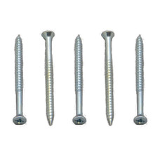 AP PRODUCTS 012-FSQ50Z 8X2-1/2 FLAT HEAD SQUARE RECESS S Self Tapping; #8 x 2-1/2 Inch Length; Flat Head Square Recess; Zinc Plated; 50 Per Carton