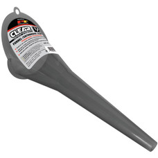 PERFORM TOOL W4054 CLEAR VIEW LONG REACH FUNNEL 1/2 PI Round; Long Reach; 0.4 Pint Capacity; Transparent; Polypropylene