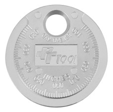 PERFORM TOOL W80535 SPARK PLUG GAP GAUGE Round Inclined Ramp Type; 0.02 To 0.1 Inch/ 0.5 To 2.5 Millimeter Gap Range; With Tapered Hole Adjusts Electrode