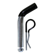 REESE 7009200 PIN & CLIP 5/8 BLACK PVC Bent Pin; 5/8 Inch Diameter; With Comfort Grip Clip