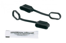 HOPKINS 48735 REPLACEMENT COVER Fits 4 Wire Flat; Black/ Plastic; With Terminal Grease Packet; 2Pack Of 2