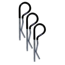REESE 7021320 CLIPS 3PK  4 PACKS IN MC For Use With Receiver Hitch Pin; Cotter Pin; 5/8 Inch; Set of 3