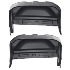 HUSKYLINER 79031 14-15 SIERRA WHEEL WELL GUARDS Black; TPO (Thermoplastic Olefin); Set Of 2