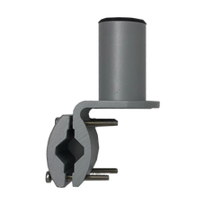 TACO METALS T10-4000-15 SHADEFIN  MINI ROUND TUBE RAIL MOUN Used With ShadeFin?« Min Boat Sunshade; Round Tube Rail Mount; Aluminum