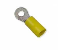WIRTHCO 80357 12-10AWG3/8' VNY RNG TRML 3/8 Inch Vinyl Ring Terminal; 12-10 Gauge Wire; Case Of 100