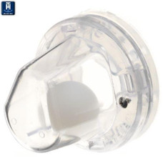 T-H MARINE FMS-1-0-DP FLOW-MAX BALL SCUPPER Ball Scupper; Fits 1-1/4 Inch Tubes; Clear; Single