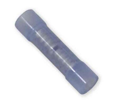 WIRTHCO 80804 NYLON BUTT CONNECTOR Nylon Insulated Butt Connector; 16-14 Gauge Wire; Pack Of 25